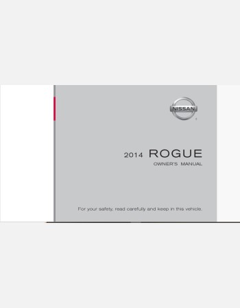 nissan rogue 2014 owners manual